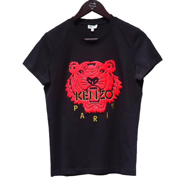 Kenzo Tiger CNY Black Red Women – Demo